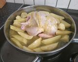 Φωτογραφία βήματος 3 της συνταγής Κοτόπουλο με κυδωνάτες πατάτες!!