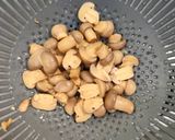 Une image de l'étape 1 de Galette et Cube de Poulet au Champignon.
