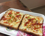 கார்லிக் சீஸீ பிரட் டோஸ்ட் (Garlic cheesy bread toast recipe in tamil) ரெசிபி ஸ்டேப் 1 புகைப்படம்