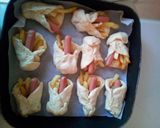 Foto del passaggio 13 della ricetta Panini a fagottini con patatine fritte wustel e formaggio Asiago