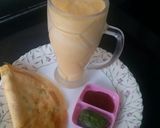 A picture of step 4 of Paneer cheela.