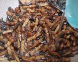 Foto langkah ke 8 dari resep Oseng Tempe Ampela Cabai Hijau.