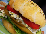 ساندویچ مرغ و قارچ