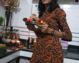 A picture of step 4 of Rasbhari.