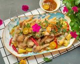 Hình bước làm 1 của món Bữa cơm đủ vị hấp dẫn