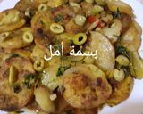 صورة لخطوة 3 من وصفة بطاطا كوشة رائعة المذاق 👍😋