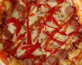 Foto langkah ke 6 dari resep Pizza Magic Com.