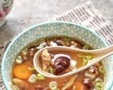 Foto langkah ke 3 dari resep Sup Ayam Jamur.