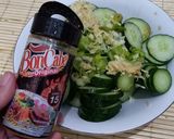 Foto langkah ke 3 dari resep 36. Kimchi Acar Mentimun ala Korea.