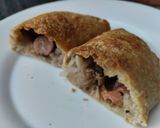 Foto del paso 8 de la receta: Empanada🥟de cebolla caramelizada y carnes🥟🧅🥩