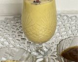 A picture of step 12 of "Royal Kesariya Date Thandai (Sugar-Free Version)".