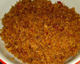 Foto langkah ke 6 dari resep Ketan Serundeng Pedas Manis.
