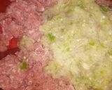 A picture of step 1 of Resturent style sekh kabab😋.