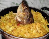 মাছের মাথা দিয়ে বাঁধাকপি (macher matha diye bandhakopi recipe in Bengali) রেসিপির ধাপ 2 ছবি