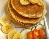 A picture of step 1 of Eggless pancake.