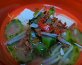 Foto langkah ke 3 dari resep Bening Gambas (Oyong) Tahu dan Tauge.