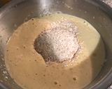 Foto del paso 2 de la receta: Keke integral de piña 🍍 y miel de maple🍁