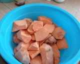 Foto langkah ke 1 dari resep Kolak Candil (Biji Salak) Ubi Oren 😁.
