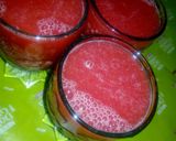 A picture of step 5 of Fresh watermelon juice.
