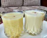 A picture of step 6 of Badam and kesar sharbat.