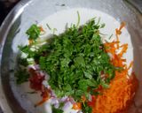 A picture of step 2 of Rice pancake.