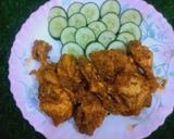 A picture of step 4 of Five ingredient Steam chicken 👌👌.