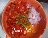 A picture of step 1 of Mexican Tacos with Avocado Salsa.