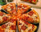 Foto langkah ke 9 dari resep Pizza Teflon 🍕.