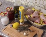 Φωτογραφία βήματος 1 της συνταγής Κοτόπουλο με πατάτες στο φούρνο