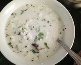 A picture of step 8 of Pakhala Bhata.