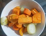 Hình bước làm 3 của món Cà Riii Gà