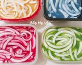 Hình bước làm 2 của món Mứt dừa ngũ sắc