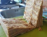 A picture of step 17 of Cabin cake.