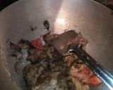 A picture of step 3 of "Baingan ka Bharta" #Cookpad.