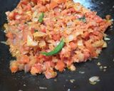 A picture of step 3 of Egg keema rolls.