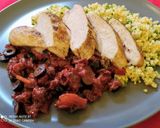 Sült csirke petrezselymes kölessel és mediterrán raguval GM recept fázis 3 fotója