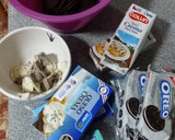 Foto del paso 1 de la receta: Cheesecake de galletas oreo