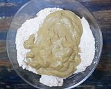 A picture of step 3 of Spiced Pumpkin Banana Muffins.