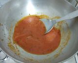 A picture of step 2 of Corn Capsicum Masala.