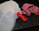 A picture of step 1 of Home made country cheese.