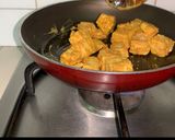 A picture of step 6 of Palak Paneer Frankie.