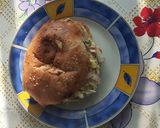 Pas rețetă Hamburger cu piept de pui suculent 1 fotografie