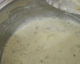 A picture of step 3 of Sitaphal basundi.