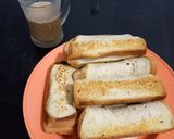 Foto langkah ke 5 dari resep Roti bakar isi pisang.