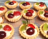 Foto langkah ke 7 dari resep Tips pie buah biar awet renyah dan tanpa telur sama sekali.