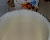 A picture of step 2 of Monte cristo sandwich.