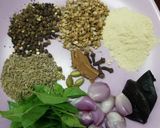 A picture of step 1 of Chukku kappi (Herbal coffee).
