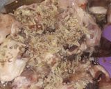 A picture of step 6 of Degi chicken biryani 🍗🥬🌶.