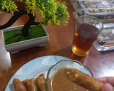 Foto langkah ke 8 dari resep Risol Lumpia Isi Labu Siam.