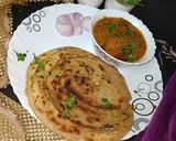 A picture of step 5 of Garlic Butter Lachha Paratha.
